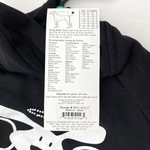 Dog Is Good Halo Hoodie Dog Sweatshirt New - Picture 5 of 9